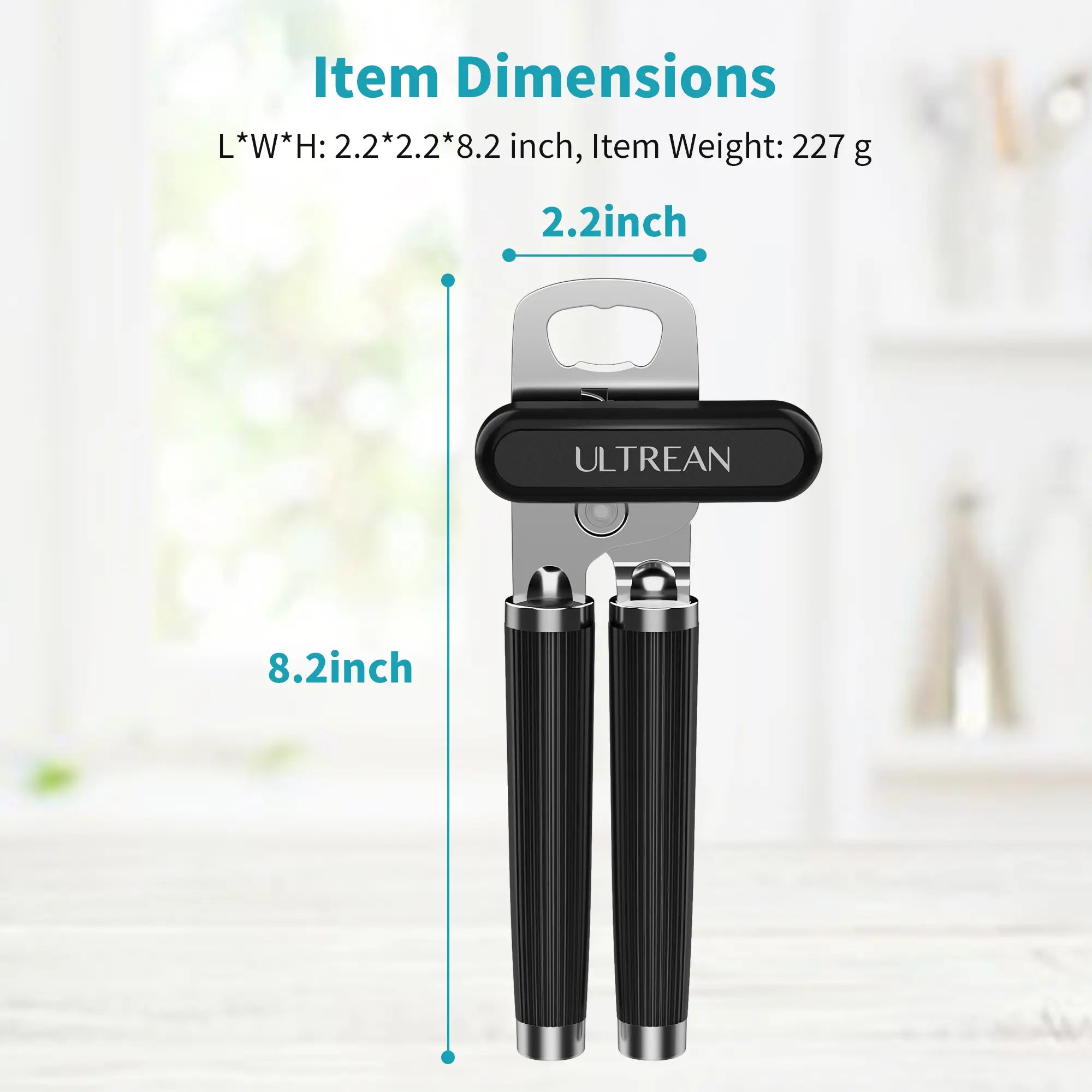 Stainless Steel Manual Can Bottle Opener | Smooth Edge Kitchen Tool