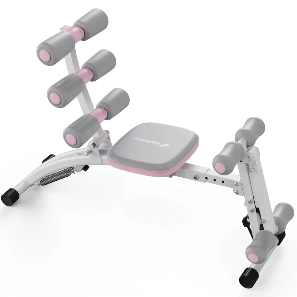 Anti-Shake Triangular Adjustable Weight Bench 300LBS, Padded Backrest Home Dumbbell Workout Bench
