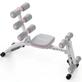 Anti-Shake Triangular Adjustable Weight Bench 300LBS, Padded Backrest Home Dumbbell Workout Bench