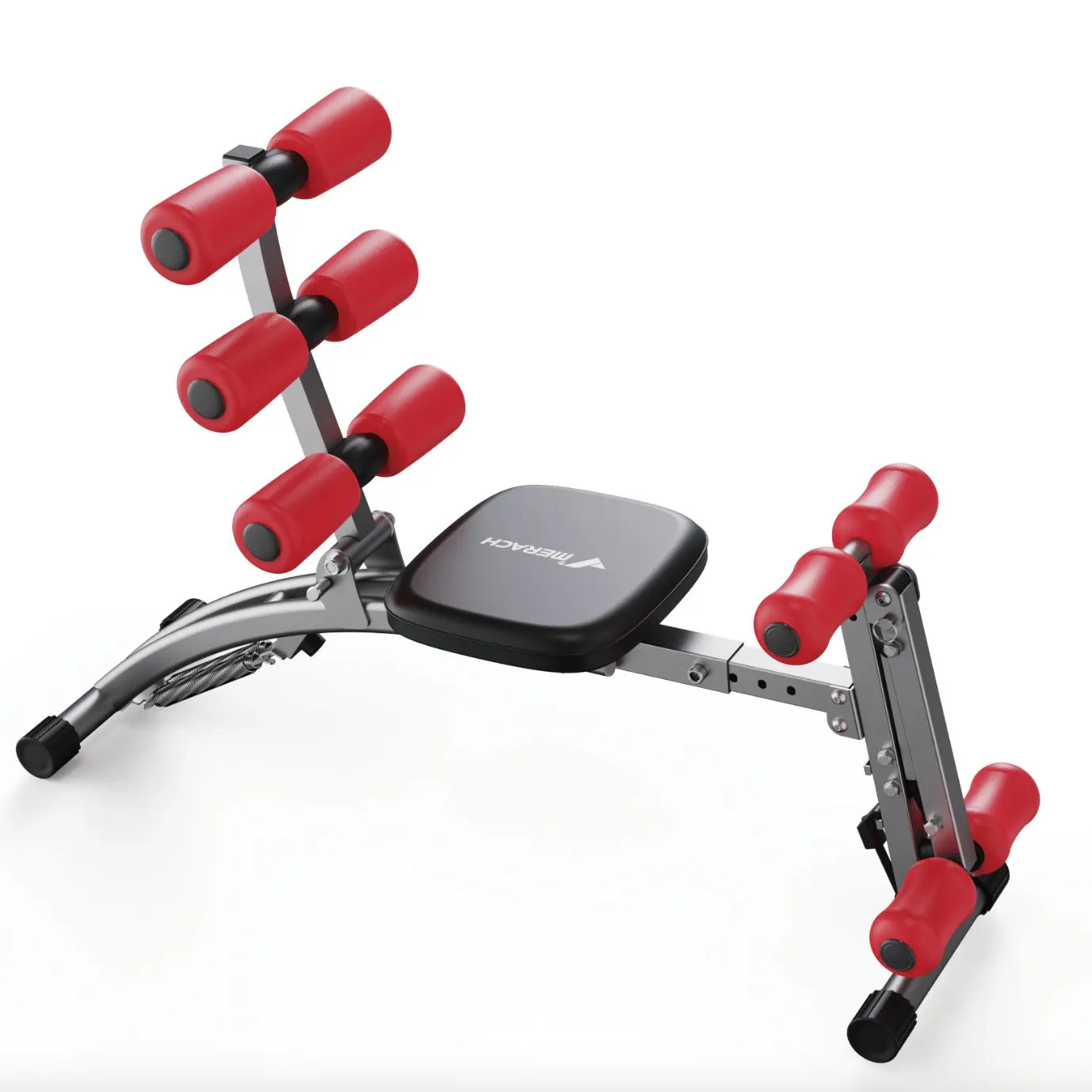 Anti-Shake Triangular Adjustable Weight Bench 300LBS, Padded Backrest Home Dumbbell Workout Bench